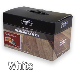 Woca Clean and Care Kit Oiled Wood Floor, Box, White 699963UK-W (DC) Woca Clean and Care Kit Oiled Wood Floor, Box, White 699963UK-W (DC)